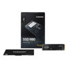 Picture of Samsung 980 1TB Up to 3,500 MB/s PCIe 3.0 NVMe M.2 (2280) Internal Solid State Drive