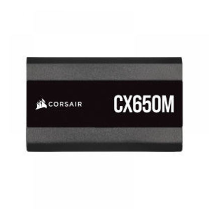 Picture of CORSAIR CX-M Series Low-Noise Power Supplies offer 80 PLUS Bronze efficiency and semi-modular cabling for reliable, low-noise operation.