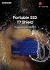 Picture of SAMSUNG SSD T7 SHIELD 4TB PORTABLE SSD BLACK - MU-PE4T0S/WW
