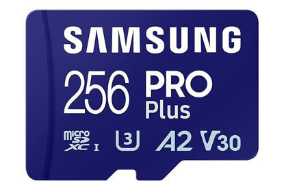 Picture of SAMSUNG FLASH STORAGE DEVICE PRO + 256GB CLASS10 (MB-MD256SA/APC)