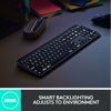 Picture of Logitech MX Keys Advanced Illuminated Wireless Keyboard, Bluetooth, Tactile Responsive Typing