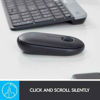 Picture of Logitech Pebble M350 Wireless and Bluetooth Mouse - Graphite
