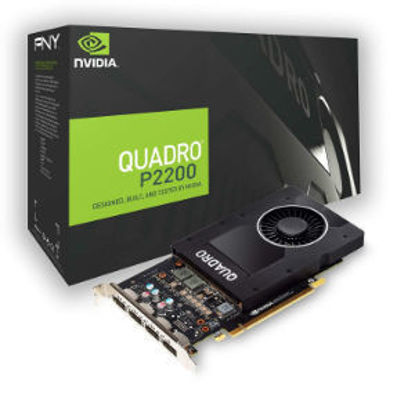 Picture of Nvidia 5GB P2200 DDR5X Quadro Professional Graphics Card