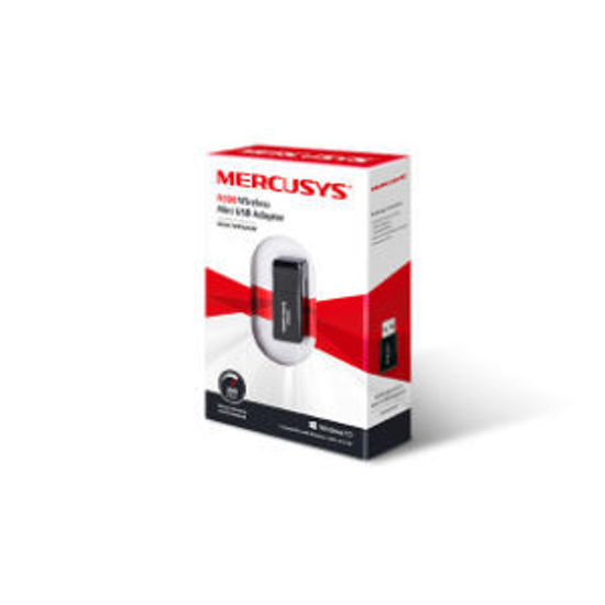 Picture of MERCUSYS Wi-Fi Dongle, N300 Wireless Mini USB WiFi Adapter for PC/Desktop/Laptop