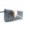 Picture of Belkin Essential Series 8-Socket Surge Protector Universal Socket with 6.5ft Heavy Duty Cable