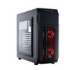 Picture of Carbide Series™ SPEC-01 Red LED Mid-Tower Gaming Case