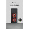 Picture of Carbide Series™ SPEC-01 Red LED Mid-Tower Gaming Case