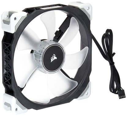 Picture of Corsair ML140 Pro LED, White, 140mm Premium Magnetic Levitation Cooling Fan,CO-9050046-WW