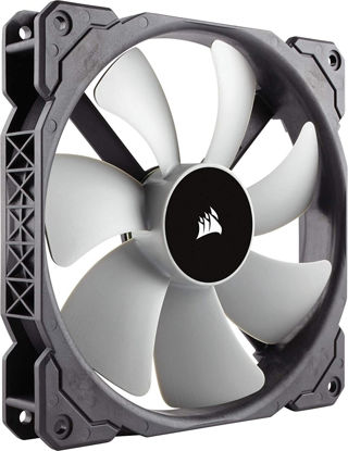 Picture of Corsair iCUE ML140 RGB ELITE Premium 140mm PWM Magnetic Levitation Fan in White