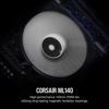Picture of Corsair iCUE ML140 RGB ELITE Premium 140mm PWM Magnetic Levitation Fan in White