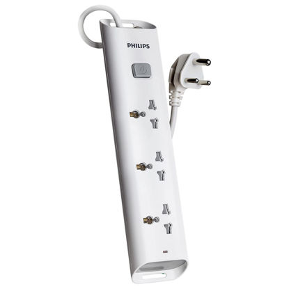 Picture of Philips CHP2432W Power Strips with 3 Universal Socket
