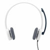 Picture of Logitech H150 Wired On Ear Headphones with Mic (White)