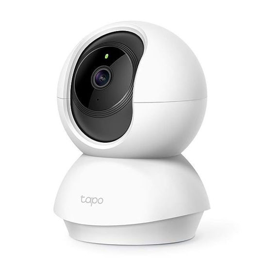 Picture of TP-Link Tapo C210 360° 3MP Full HD 2304 X 1296P Video Pan/Tilt Smart Wi-Fi Security Camera | Alexa Enabled | 2-Way Audio| Night Vision| Motion Detection | Indoor CCTV White