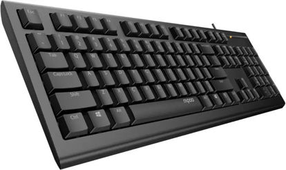Picture of RAPOO NK2600/Spill-resistant Wired USB Desktop Keyboard  (Black)