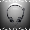 Picture of RAPOO H120 Stereo Wired On Ear Headphones with Microphone Noise-Reduction, USB, Pc/Mac/Laptop/Chrome OS - Black