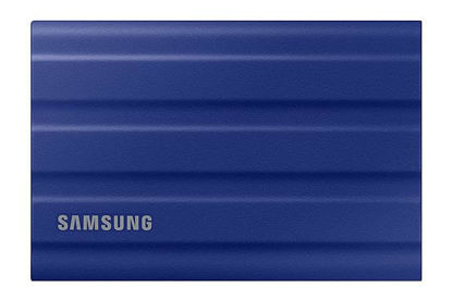 Picture of SAMSUNG SSD T7 SHIELD 1TB PORTABLE SSD BLUE - MU-PE1T0R/WW