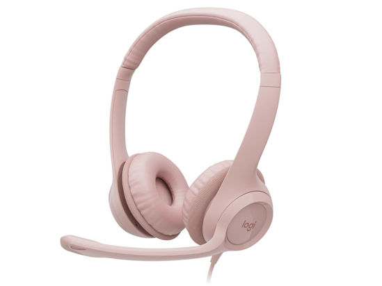 Picture of LOGITECH-981-001282-H390 USB COMPUTER HEADSET-ROSE