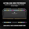 Picture of CORSAIR MEMORY DOMINATOR (CMT32GX5M2X6200C36) DT 32GB(2X16GB) RGB, DDR5, DRAM, 6200 MHZ, C36, PLATINUM SERIES, BLACK KIT