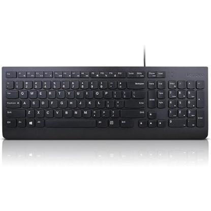 Picture of Lenovo Essential Wired Keyboard Black US English 103P